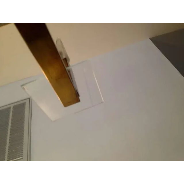 Metal French Art Deco Pendant For Sale - Image 7 of 8