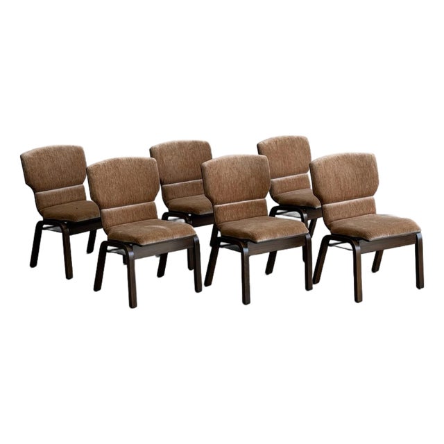 Dark Oak Bentwood Dining Chairs For Sale
