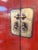 1920s Antique Chinese Red Lacquer XL Cabinet For Sale - Image 5 of 12