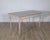 19th Century Pair of Gustavian Style Painted Tables, Repainted in Light Gray For Sale - Image 14 of 14
