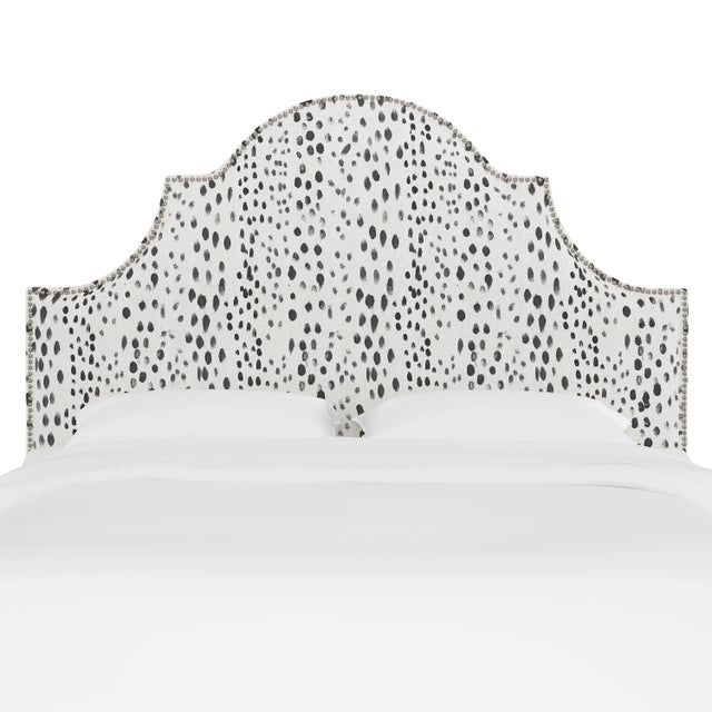 Classic curves wrapped in smooth upholstery, then accented with elegant ornamental nailheads, gives this Upholstered...