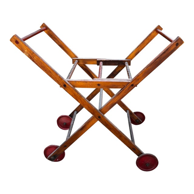 Chicago Merchandise Mart Laundry Cart For Sale