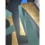 Gold Leaf Hand‑Painted Abstract Geometric Wall Panels, Set of 5 For Sale - Image 4 of 4