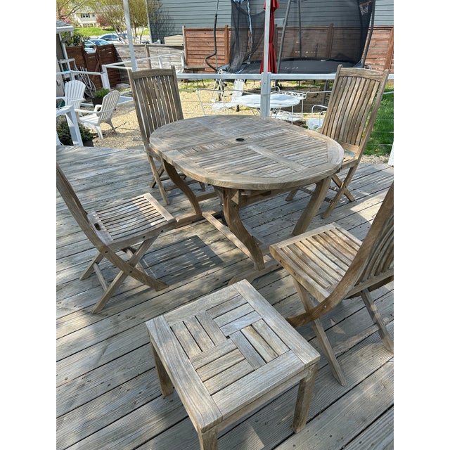 Les Jardins Outdoor Furniture Set For Sale In Washington DC - Image 6 of 12