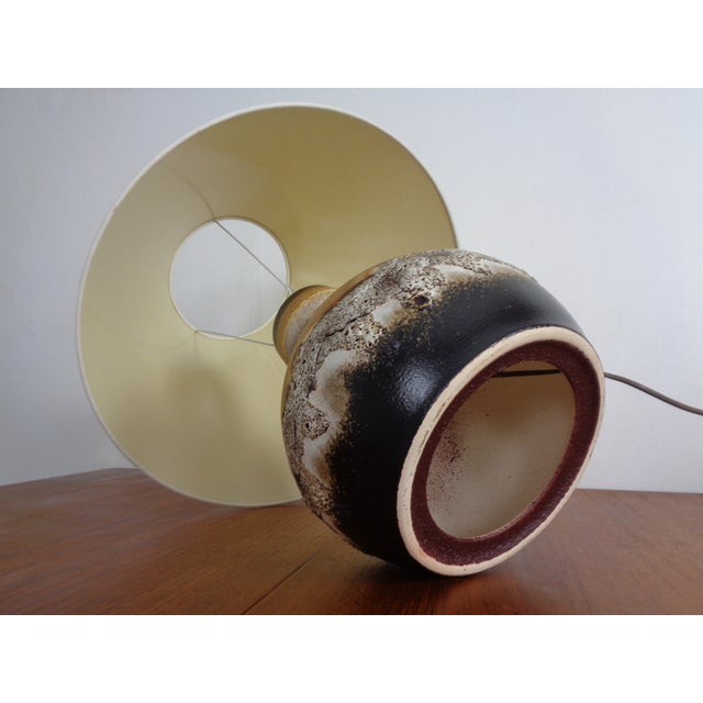 Lava Ceramic Floor Lamp, Germany, 1970s For Sale - Image 10 of 14