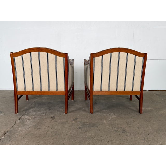 Mid-Century Modern Danish Pine Armchairs from Form 75, Galten, Denmark, 1970s, Set of 2 For Sale - Image 3 of 12