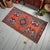 1970s Hand Knotted Door Mat, Entryway Rug, Bath Mat, Kitchen Decor, Small Rug, Turkish Rug - 1′8″ × 3′1″ For Sale - Image 5 of 13