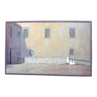 Vintage Robert Bliss Painting For Sale