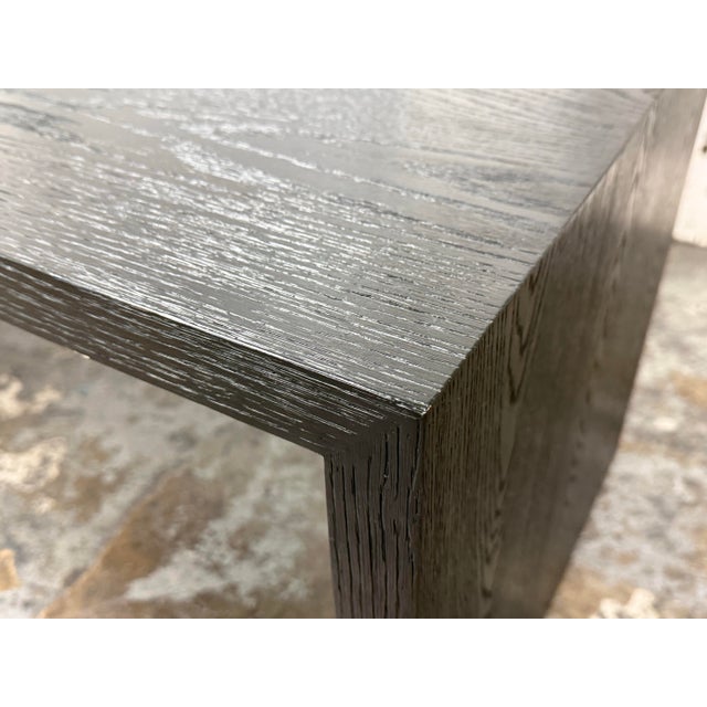 Black Restoration Hardware Cloud Waterfall Coffee Table For Sale - Image 8 of 12