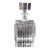1970s Contemporary Royal Gallery Ridged Cut Crystal Rectangular Decanter For Sale