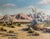 Realism Palm Springs, California Mid Century Desert Landscape Painting For Sale - Image 3 of 10