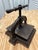 Heavy wrought iron book press. In working order. Great conversation piece. Purchased in Germany but I believe it is French.