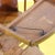 Wooden Children's High Chair with Tray and Footrest For Sale - Image 3 of 13