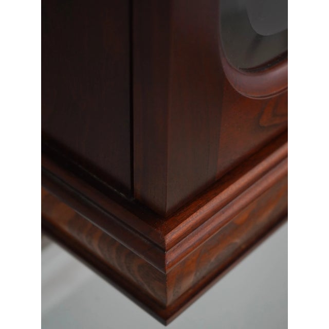 Hentschel Cherry Hanging Wall Clock For Sale - Image 9 of 14