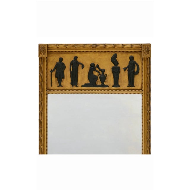 Neoclassical Early 19th Century Swedish Neoclassical Mirror For Sale - Image 3 of 5