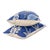 Chippendale Lumbar Pillow Pair – Thibaut Goa Fabric With Sunbrella Contrast Welt & Back For Sale - Image 3 of 8