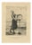 Laguillermie, Young Breton Woman Winnowing Buckwheat by the Sea, 1875, Paper For Sale