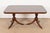 Wood Drexel Georgian Mahogany Double Pedestal Extension Dining Table, Newly Refinished For Sale - Image 7 of 12