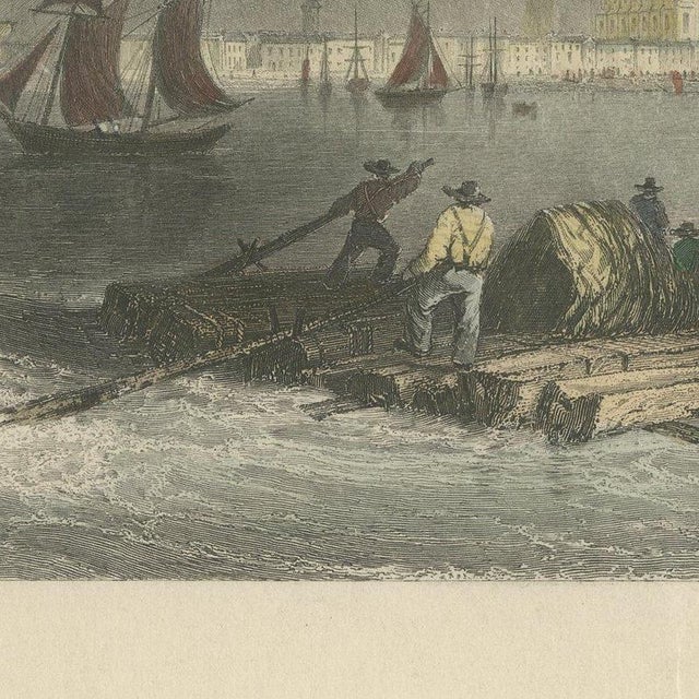 After W. H. Bartlett, Montreal, 1842, Paper For Sale - Image 6 of 12
