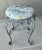 Excellent Pre-Owned Condition. Fabulously glam vanity stool; adds just the right amount of elegant chic to any room. The...