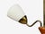 Wood 1950s Swedish Modern, Pendant Light, Brass, Glass, Teak For Sale - Image 7 of 10