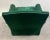 Hollywood Regency Style Custom Overstuffed Emerald Velvet Armchair For Sale - Image 17 of 17