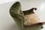 Danish Carved Lounge Chair in Green Velvet, 1920s For Sale - Image 6 of 18