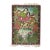 Early 20th Century Zabihi Collection Pictorial Lavar Kerman Rug Mat - 2' x 2'8" For Sale