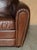 Vintage Earle Chesterfield Sofa in Brown Leather from Halo For Sale - Image 6 of 17