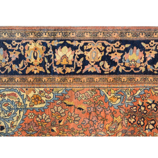 Early 20th Century Sarouk Farahan Rug For Sale In Chicago - Image 6 of 9