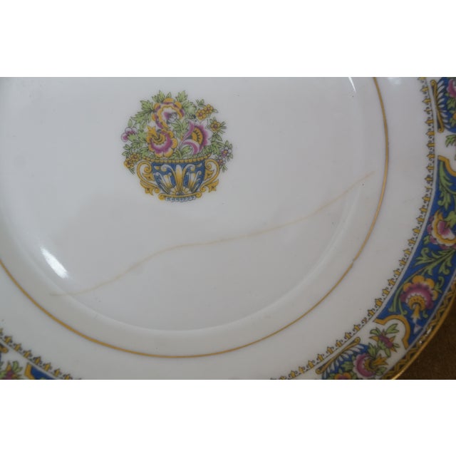 Antique TLB Limoges Touze Lemaître Frères & Blancher Tea Coffee Demitasse Plates - 22pcs For Sale - Image 13 of 15