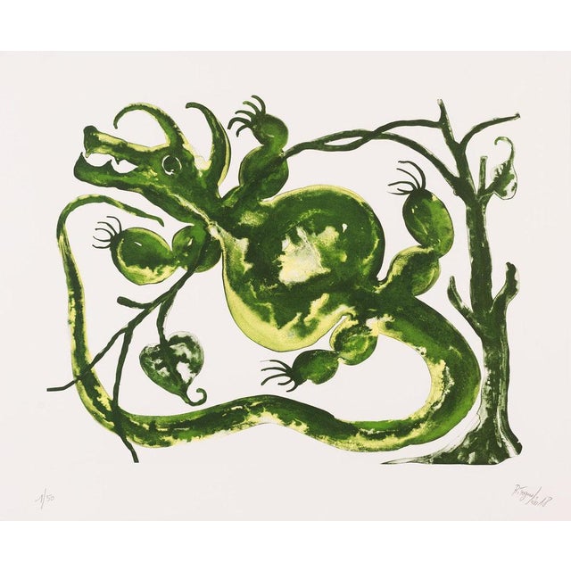 Barthélémy Toguo Addicted to Fashion, 2017 Original 3-colour lithograph on Arches paper 270g Edition of 50 copies Signed,...