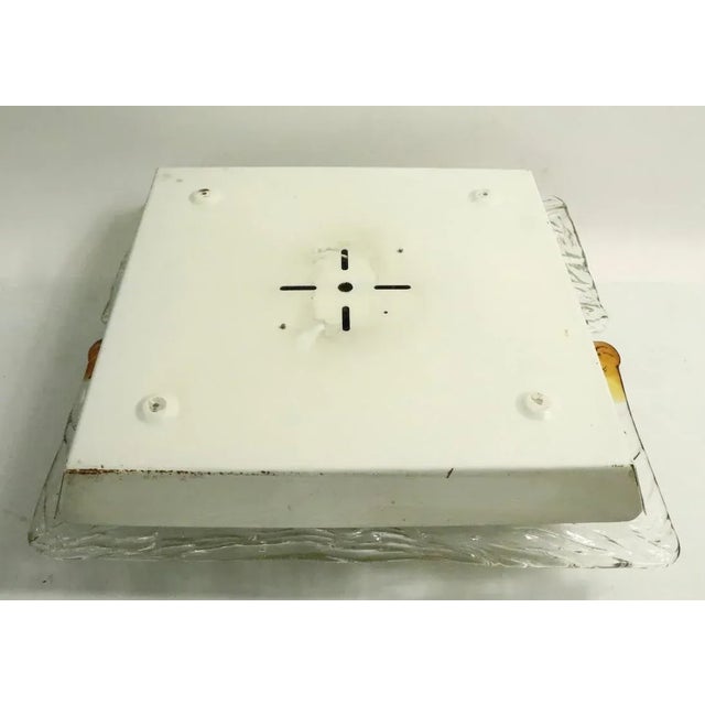 1970s Murano Sconces Attributed to Mazzega - A Pair For Sale - Image 5 of 13