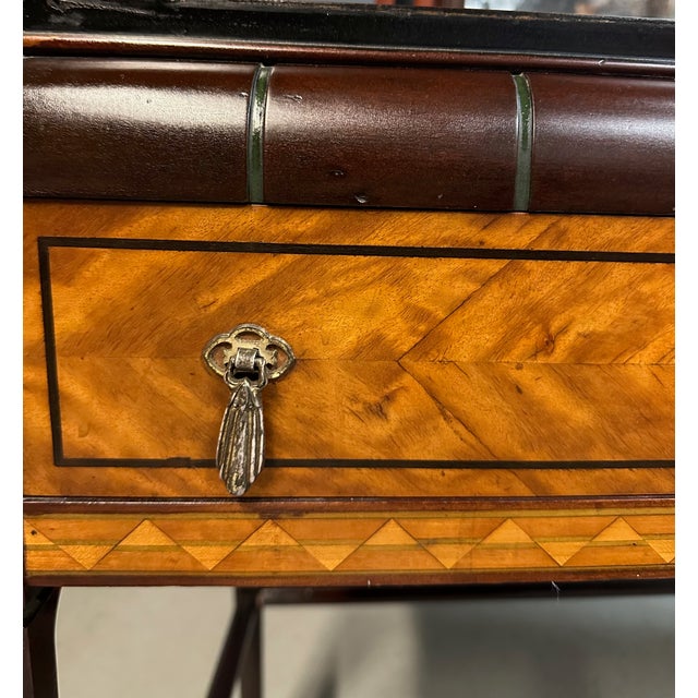 Art Deco Vanity by j.b. Van Sciver With Parquetry Inlay Donald Deskey Style For Sale - Image 14 of 16