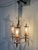 Neoclassical Empire Brass and Glass Chandelier, 1950s For Sale - Image 17 of 18