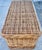 1970's Coastal Style Wicker Trunk For Sale - Image 4 of 12