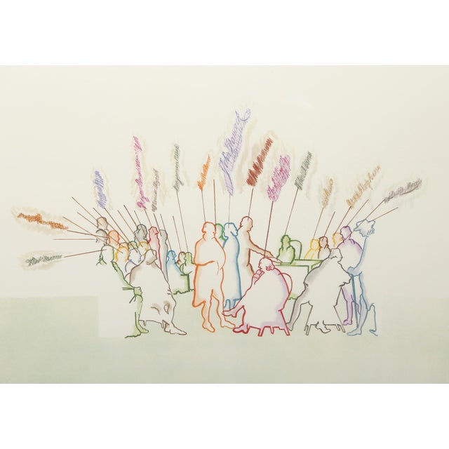 An Outline of History Larry Rivers, American (1923–2002) Date: 1975 Offset Lithograph Image Size: 9.5 x 13 inches Size: 14...