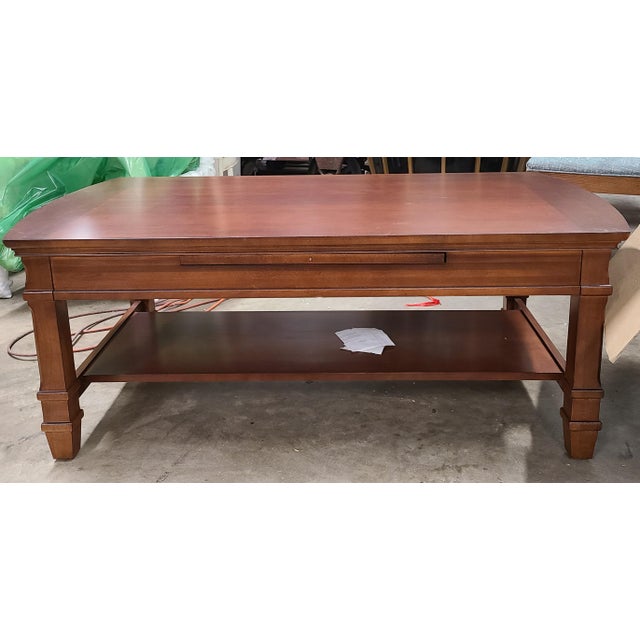 Thomasville Furniture Bridges 2.0 Newbridge Cherry Rectangular Cocktail