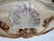 Made by Faiencerie d'Onnaing. This plate features high relief barbotine molding of bundled asparagus stalks with green and...
