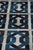 Animal Skin Montgomery Ivory/Navy Blue/Blue/Multi Patchwork Leather Area Rug - 11'6"x14'6" For Sale - Image 7 of 9