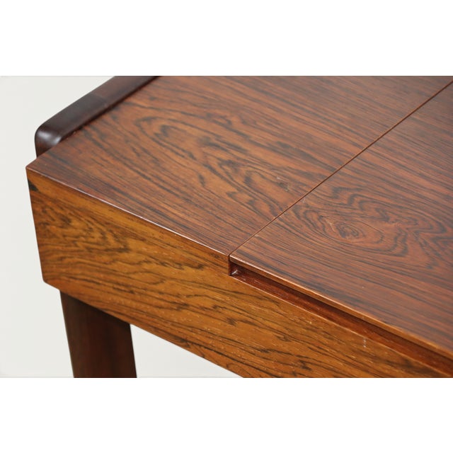 Danish Dressing Table with Retractable Mirror 1960s For Sale - Image 15 of 18