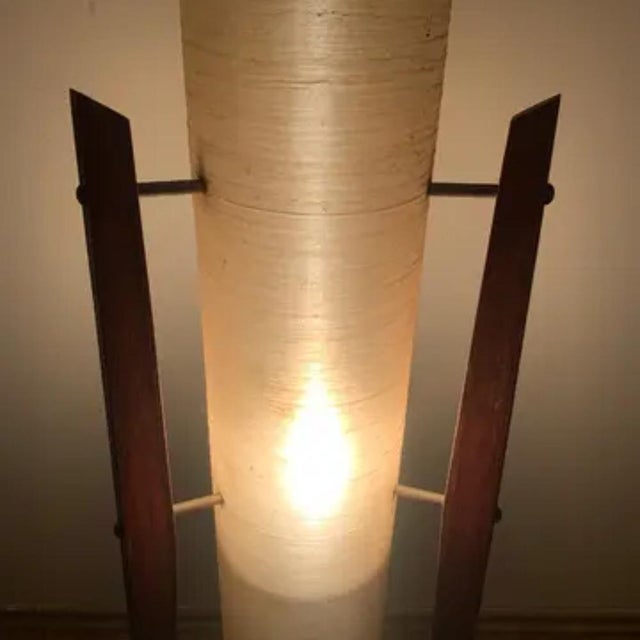 A legendary retro floor lamp produced in Czechoslovakia during the 1960s, featuring an iconic rocket-inspired design. The...