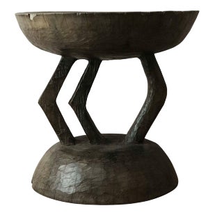 Vintage Tonga Stool For Sale