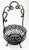 Vintage Iron Greek Key Fruit Bowl For Sale - Image 4 of 7