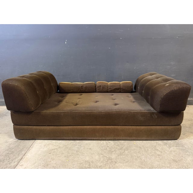 Mid-Century Modern Vintage German Space Age Daybed/Sofa For Sale - Image 3 of 8