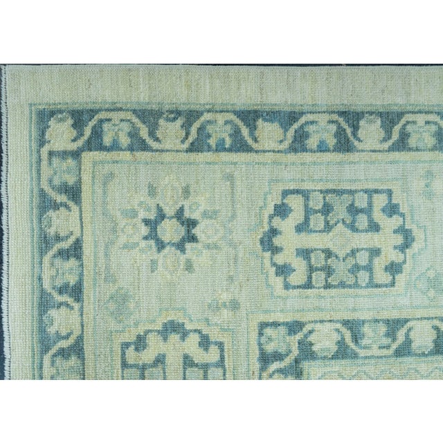 Early 21st Century Turkish Oushak Antique Look Rug 9'6" x 13' #20082 For Sale - Image 5 of 8