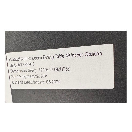 Wood West Elm Leona Marble Round Dining Table For Sale - Image 7 of 9