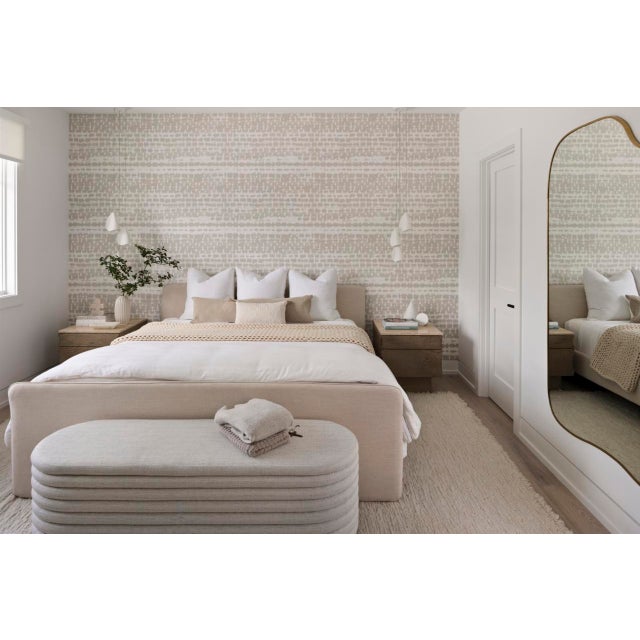 2020s Wallpaper Phillip Jeffries Spirited Dynamic Stone For Sale - Image 5 of 5