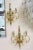 Metal Italian Brass Sconces - Pair For Sale - Image 7 of 10