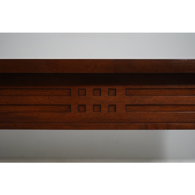 Stickley Highlands Cherry Arts & Crafts Dining Table For Sale - Image 13 of 18